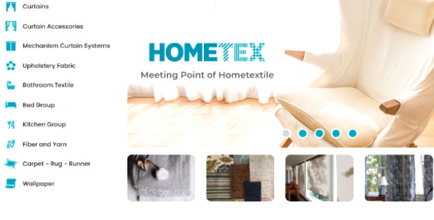 Hometex.org: TÃ¼rk ev tekstili sektÃ¶rÃ¼nÃ¼n dÃ¼nyaya aÃ§Ä±lan penceresi